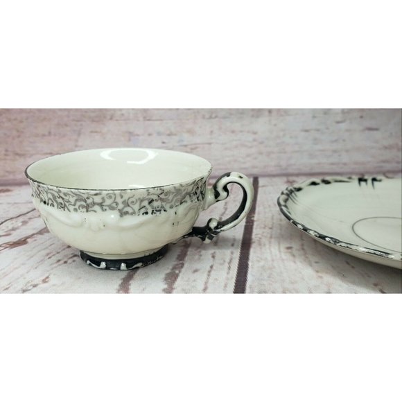 Rare Vintage Mitterteich Bavaria Mini Tea Cup And Saucer - Picture 7 of 11